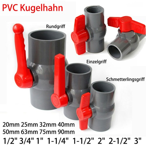 Valvola sfera pvc 1 2 - in,