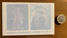 Holy Card - Adesivo/Vetrofania - Matino (Lecce) M.SS.del Carmelo (Confraternita)