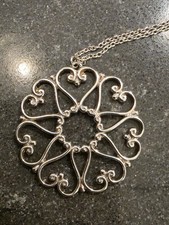 Collana medaglione pendente