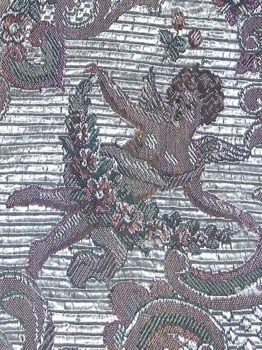 Antico copriletto cherubino