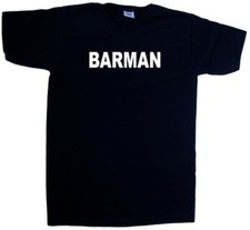 T-shirt scollo a V Barman