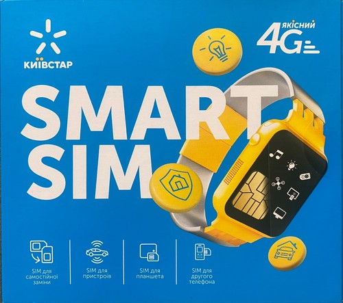Kyivstar smart sim ucraina - smart,