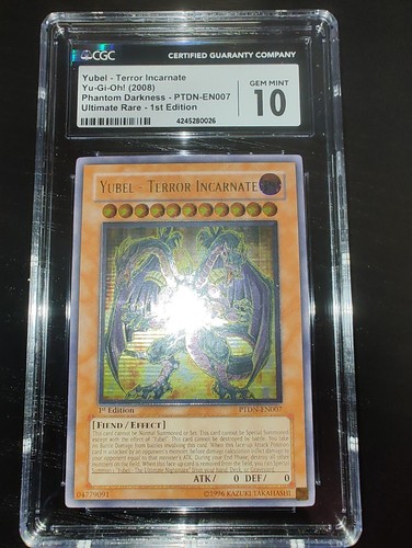Cgc gem mint yugioh - cgc,