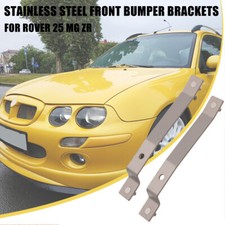 Per Rover 25 MG ZR Staffe paraurti anteriore in acciaio inox