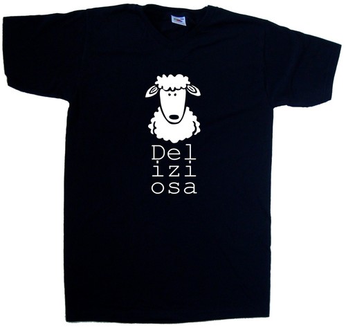 Pecora deliziosa maglietta con - deliziosa,