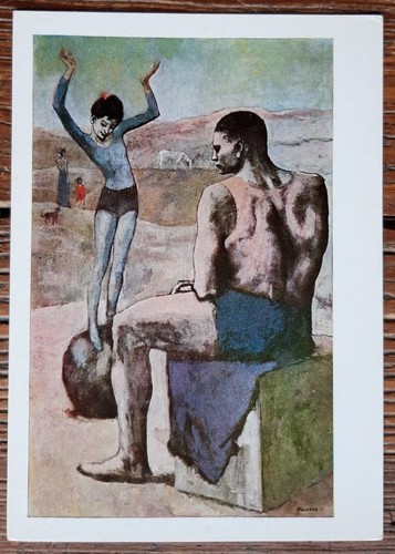 Pablo picasso soviet postcard - picasso,
