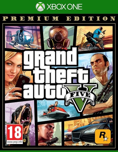 Xbox one gta grand theft - v,