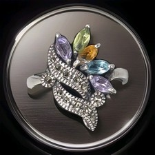 Anello spray FAS argento