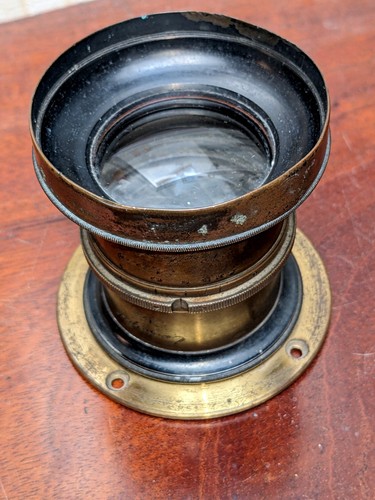 Obiettivo fotocamera piastra