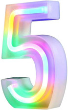 Luci a LED Illuminate, Lettere