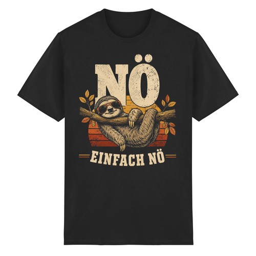 Cool bradipo shirt uomo - t-shirt,