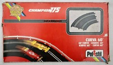 PISTA POLISTIL CURVA 60° CHAMPION 175 EVOLUTION DUE PEZZI CON SCATOLE ORiGINALI