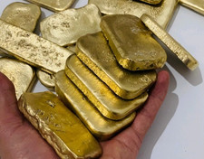 Rottami lingotto recupero oro