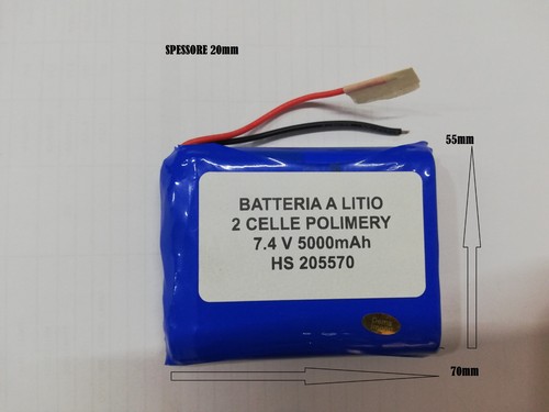 Batteria litio ricaricabile - batteria,