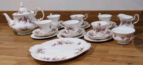 Royal albert set tè rosa - da,