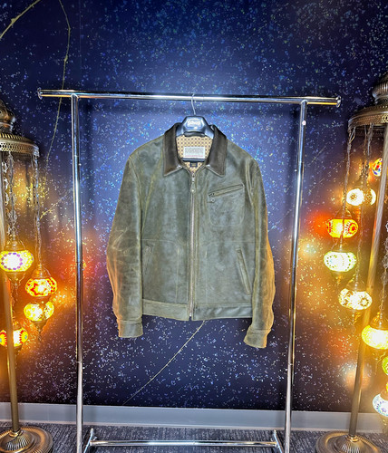 Giacca schott 371 olive - giacca,