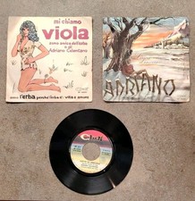 Lotto 3 Dischi 45 giri Adriano