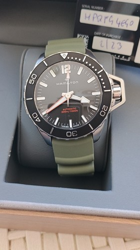Hamilton khaki navy frogman - hamilton,