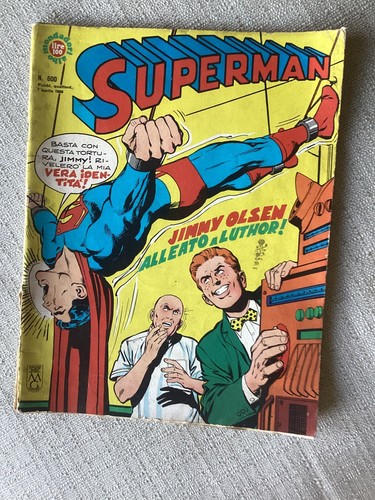 Superman fumetto 600 - superman,