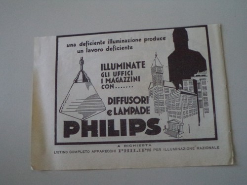 Advertising pubblicità 1930 - advertising,