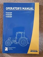 MANUALE OPERATORE TRATTORE NEW HOLLAND T4030F T4040F T4050F