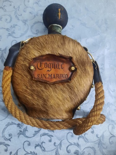 Bottiglia fiaschetta cognac - bottiglia/fiaschetta,