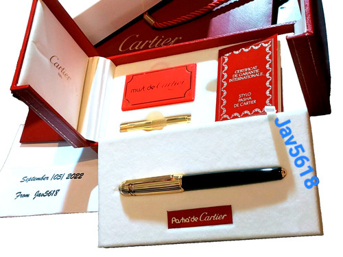 Cartier pasha fountain pen - pasha,
