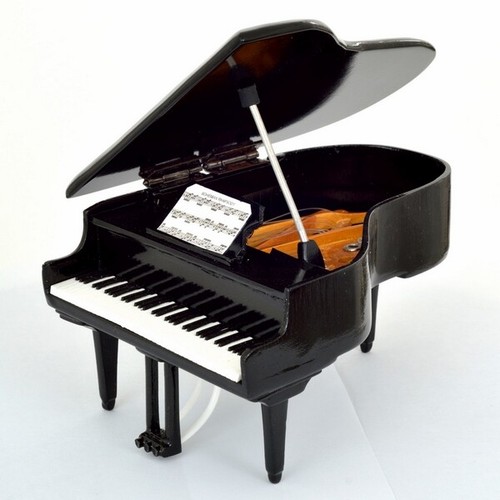 Pianoforte miniatura nero - pianoforte, in