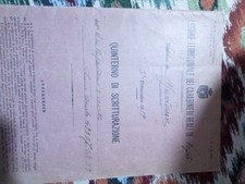 antico libro Carabinieri Reali A Cavallo  Napoli  1919 Quinterno Di Scrittura 