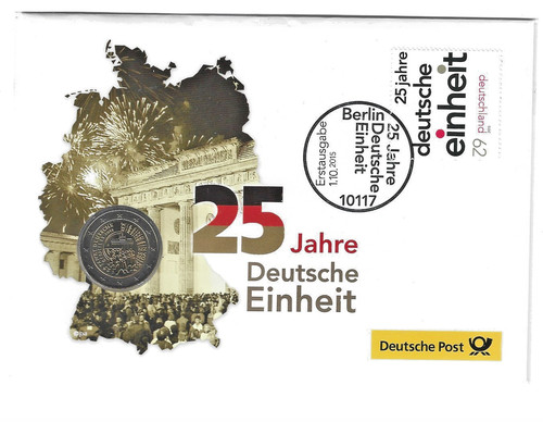 Lettera numismatica euro 25 - lettera,