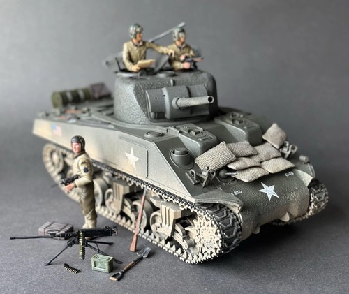 Bravo team wwii m4a3 - 1:18,