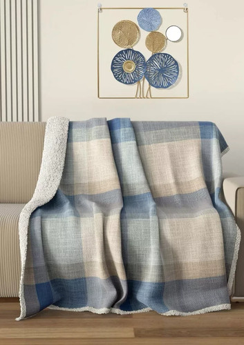 Plaid coperta agnellato - coperta,
