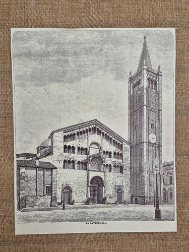 Parma nell 800 cattedrale - nell'800,