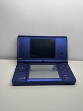 NINTENDO DSi BLU METALLICO TENUTA BENE-BUONE CONDIZIONI-