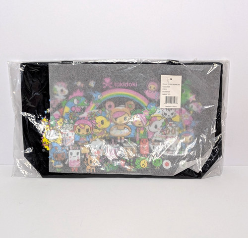 Tokidoki black graphic tote - tokidoki,