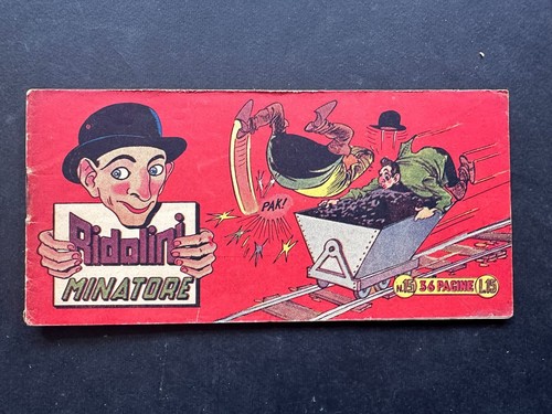 Fumetto striscia ridolini - fumetto,
