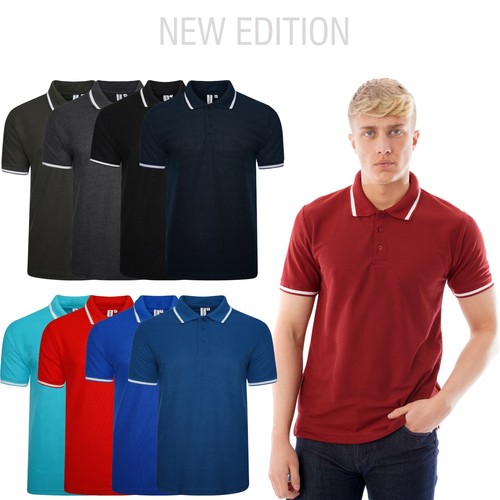 Polo uomo manica corta - , tinta