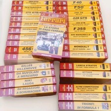  Il Mito Ferrari  Videocassette 30 Pz. - RARO - PER COLLEZIONISTI 