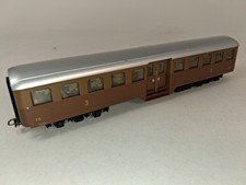 Vagone Carrozza passeggeri 3 Classe Corbellini FS scala HO