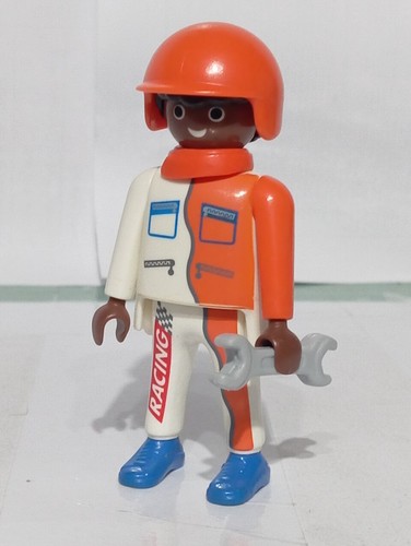 Playmobil figura pilota nero - pilota,