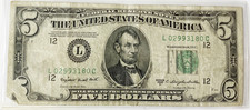 1950 cinque dollari - 1950,