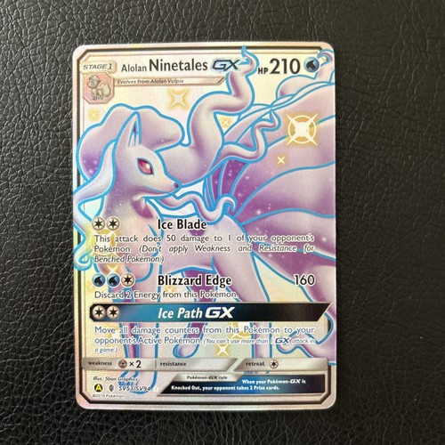 Pokémon alolan ninetales - ninetales, gx