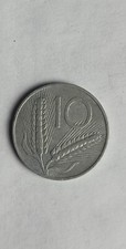 Moneta da 10 lire spiga del