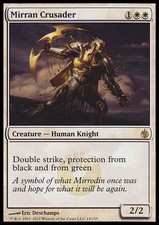 MTG MIRRAN CRUSADER EXC -