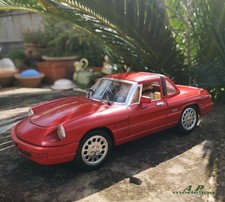 modellino auto scala 1/18 alfa
