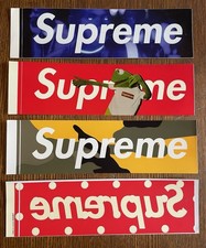 LOTTO 4 adesivi Supreme Kermit