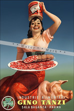 Poster Vintage Italiano 1949