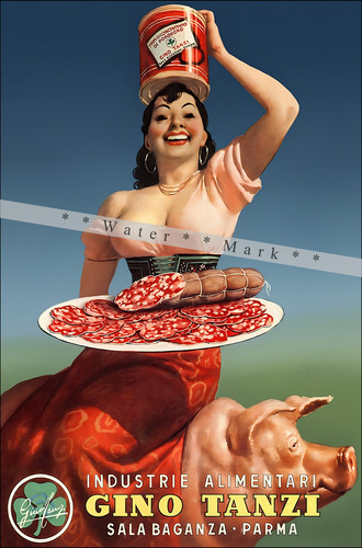 Poster vintage italiano 1949 - poster,