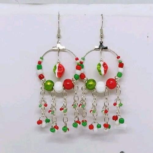 Orecchini fatti mano - fatti, a