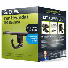 Pacco Gancio traino estr. per